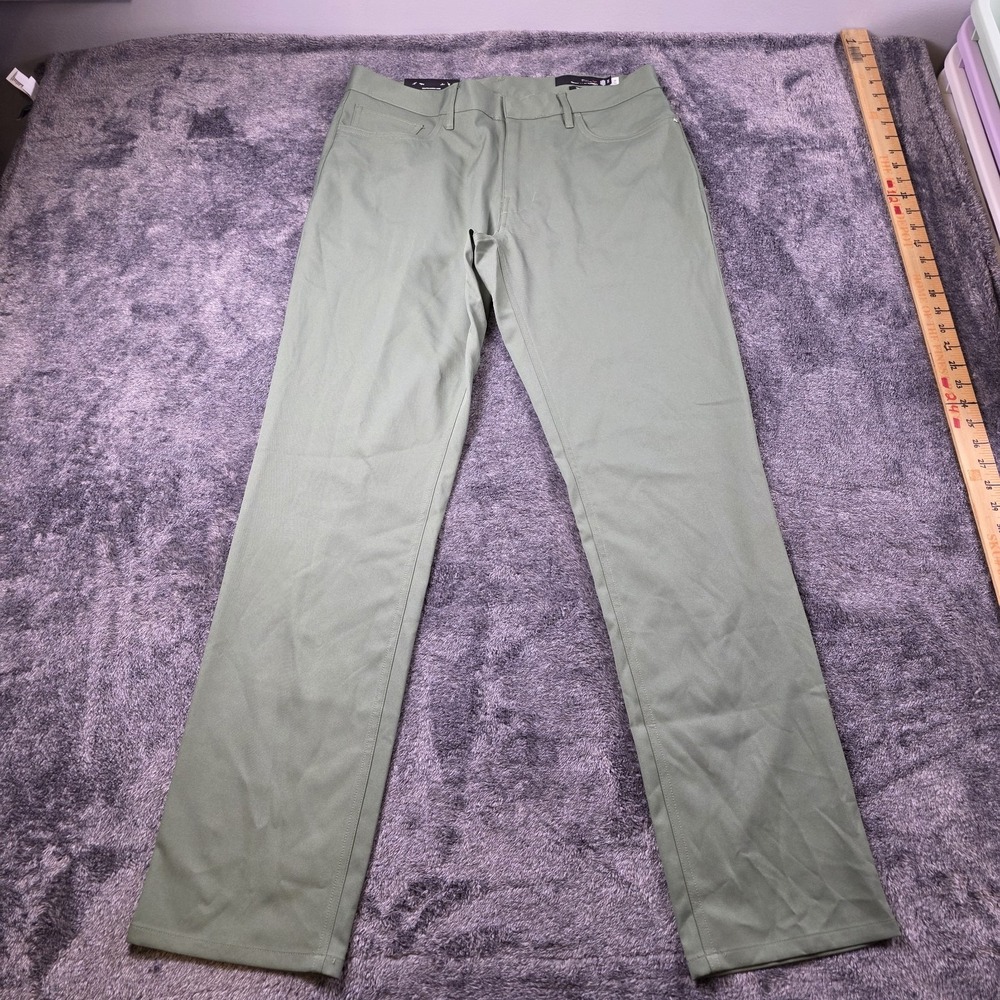 RLX Ralph Lauren Tailored Fit Performance Golf Pants Mens 36x34 Green
